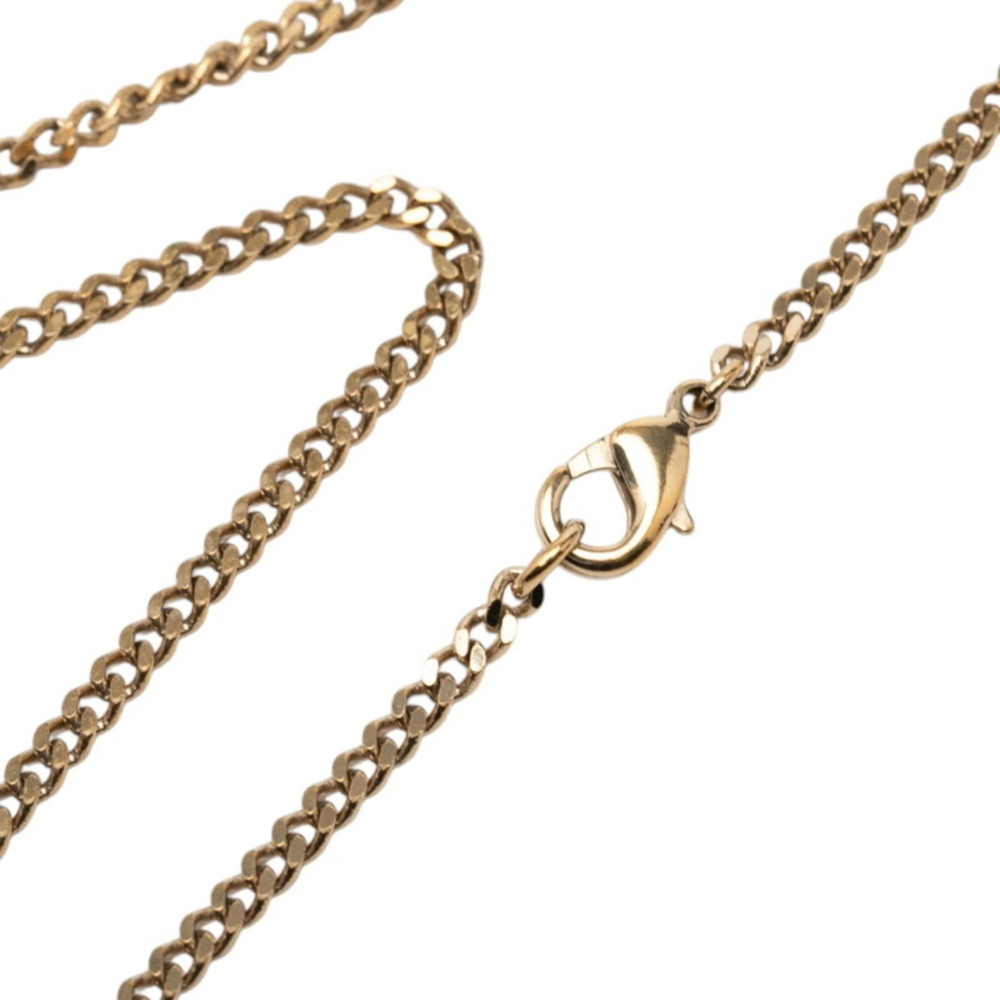 CHANEL Gold Logo Necklace - Picture 4 of 6